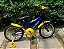 BICICLETA ARO (16) MASCULINA COR AZUL/AMARELO S/MARCHA MARCA MILANO GROW UP - Imagem 5