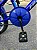 BICICLETA ARO (16) MASCULINA COR AZUL/AZUL S/MARCHA MARCA MILANO GROW UP - Imagem 3