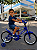 BICICLETA ARO (16) MASCULINA COR AZUL/AZUL S/MARCHA MARCA MILANO GROW UP - Imagem 1