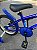 BICICLETA ARO (16) MASCULINA COR AZUL/AZUL S/MARCHA MARCA MILANO GROW UP - Imagem 4