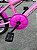 BICICLETA ARO (16) FEMININA COR ROSA CLARO/PINK S/MARCHA V-BRAKE MARCA MILANO GROW UP - Imagem 3