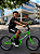 BICICLETA ARO (20) MASCULINA COR CROMOCOLOR VERDE S/MARCHA FREO V-BRAKE MARCA MILANO FREESTYLE - Imagem 1