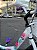 BICICLETA ARO (20) FEMININA CALOI CECI S/ MARCHA FREIO V-BRAKE COM CESTA COR BRANCO/ROXO - Imagem 7
