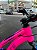 BICICLETA MTB ARO (29) ABSOLUTE HERA 21 VELOCIDADES FREIO A DISCO MECÂNICO TAMANHO 15 (P) COR ROSA/ROXO - Imagem 7