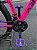BICICLETA MTB ARO (29) ABSOLUTE HERA 21 VELOCIDADES FREIO A DISCO MECÂNICO TAMANHO 15 (P) COR ROSA/ROXO - Imagem 4