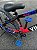 BICICLETA MTB FREERIDE ARO (26) VIKINGX TUFF-30 KIT 7 VELOCIDADES (1X7) FREIO A DISCO MECÂNICO COR PRETO/ROSA/AZUL - Imagem 5