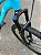 BICICLETA MTB ARO (29) ABSOLUTE HERA 21 VELOCIDADES FREIO A DISCO MECÂNICO TAMANHO 15 (P) COR AZUL/VERDE AQUA - Imagem 5