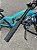 BICICLETA MTB ARO (29) ABSOLUTE HERA 21 VELOCIDADES FREIO A DISCO MECÂNICO TAMANHO 15 (P) COR AZUL/VERDE AQUA - Imagem 6