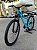 BICICLETA MTB ARO (29) ABSOLUTE HERA 21 VELOCIDADES FREIO A DISCO MECÂNICO TAMANHO 15 (P) COR AZUL/VERDE AQUA - Imagem 10