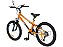 BICICLETA ARO (20) MASCULINA COR LARANJA COM MARCHA 7 VELOCIDADES CALOI SNAP - Imagem 3