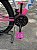 BICICLETA MTB ARO (29) ABSOLUTE HERA 21 VELOCIDADES FREIO A DISCO MECÂNICO TAMANHO 15 (P) COR BRANCO/ROSA - Imagem 4