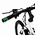 PAR DE MANOPLA PUNHO BIKE MTB NEOPAK PRETO/VERDE BORRACHA - Imagem 2