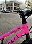 BICICLETA ARO (20) MTB COLLI AIRON 7 VELOCIDADES (1X7) FREIO A DISCO MECÂNICO COR ROSA NEON - Imagem 6