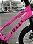 BICICLETA ARO (20) MTB COLLI AIRON 7 VELOCIDADES (1X7) FREIO A DISCO MECÂNICO COR ROSA NEON - Imagem 5