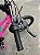 BICICLETA ARO (20) MTB COLLI AIRON 7 VELOCIDADES (1X7) FREIO A DISCO MECÂNICO COR ROSA NEON - Imagem 7