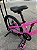 BICICLETA ARO (20) MTB COLLI AIRON 7 VELOCIDADES (1X7) FREIO A DISCO MECÂNICO COR ROSA NEON - Imagem 4
