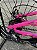 BICICLETA ARO (20) MTB COLLI AIRON 7 VELOCIDADES (1X7) FREIO A DISCO MECÂNICO COR ROSA NEON - Imagem 2