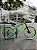 BICICLETA MTB FREERIDE ARO (26) VIKINGX TUFF-25 KIT 7 VELOCIDADES (1X7) FREIO A DISCO MECÂNICO COR VERDE/AZUL - Imagem 1