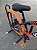 BICICLETA MTB FREERIDE ARO (26) VIKINGX TUFF-25 KIT 7 VELOCIDADES (1X7) FREIO A DISCO MECÂNICO COR ROXO/LARANJA - Imagem 4