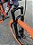 BICICLETA MTB FREERIDE ARO (26) VIKINGX TUFF-25 KIT 7 VELOCIDADES (1X7) FREIO A DISCO MECÂNICO COR ROXO/LARANJA - Imagem 8