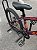 BICICLETA ARO (24) MTB COLLI NAPOLI ALUMINIO 7 VELOCIDADES (1X7) FREIO A DISCO MECÂNICO COR VINHO/LARANJA - Imagem 4