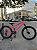 BICICLETA ARO (24) MTB COLLI NAPOLI ALUMINIO 7 VELOCIDADES (1X7) FREIO A DISCO MECÂNICO COR ROSA NEON - Imagem 1