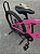 BICICLETA ARO (24) MTB COLLI NAPOLI ALUMINIO 7 VELOCIDADES (1X7) FREIO A DISCO MECÂNICO COR ROSA NEON - Imagem 4