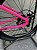 BICICLETA ARO (24) MTB COLLI NAPOLI ALUMINIO 7 VELOCIDADES (1X7) FREIO A DISCO MECÂNICO COR ROSA NEON - Imagem 9