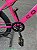 BICICLETA ARO (24) MTB COLLI NAPOLI ALUMINIO 7 VELOCIDADES (1X7) FREIO A DISCO MECÂNICO COR ROSA NEON - Imagem 3