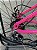 BICICLETA ARO (24) MTB COLLI NAPOLI ALUMINIO 7 VELOCIDADES (1X7) FREIO A DISCO MECÂNICO COR ROSA NEON - Imagem 2