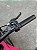 BICICLETA ARO (24) MTB COLLI NAPOLI ALUMINIO 7 VELOCIDADES (1X7) FREIO A DISCO MECÂNICO COR ROSA NEON - Imagem 8