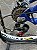 BICICLETA MTB FREERIDE ARO (26) VIKINGX TUFF-25 KIT 7 VELOCIDADES FREIO A DISCO MECÂNICO COR AZUL/AMARELO - Imagem 2