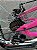 BICICLETA MTB FREERIDE ARO (26) VIKINGX TUFF-25 KIT 7 VELOCIDADES FREIO A DISCO MECÂNICO COR ROSA/ROXO/AMARELO - Imagem 2