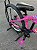 BICICLETA MTB FREERIDE ARO (26) VIKINGX TUFF-25 KIT 7 VELOCIDADES FREIO A DISCO MECÂNICO COR ROSA/ROXO/AMARELO - Imagem 4