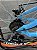 BICICLETA MTB FREERIDE ARO (26) VIKINGX TUFF X-25 CAMBIO 7 VELOCIDADES FREIO DISC MECÂNICO COR AZUL/LARANJA - Imagem 2