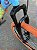 BICICLETA MTB FREERIDE ARO (26) VIKINGX TUFF X-25 CAMBIO 7 VELOCIDADES FREIO DISC MECÂNICO COR AZUL/LARANJA - Imagem 6