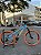 BICICLETA MTB FREERIDE ARO (26) VIKINGX TUFF X-25 CAMBIO 7 VELOCIDADES FREIO DISC MECÂNICO COR AZUL/LARANJA - Imagem 1