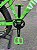 BICICLETA MTB FREERIDE ARO (26) VIKINGX TUFF X-25 CAMBIO 7 VELOCIDADES FREIO DISC MECÂNICO COR VERDE - Imagem 3