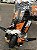 TRICICLO ELÉTRICO DRIFT CRAZY COBRA CORAL LARANJA - Imagem 2