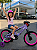 BICICLETA ARO (16) FEMININA COR LILAS S/ MARCHA ATHOR BRAVE EM ALUMINIO - Imagem 1