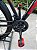 BICICLETA MTB ARO (29) VELOOH START 21 VELOCIDADES FREIO A DISCO MECÂNICO TAMANHO 19 (G) COR PRETO/VERMELHO - Imagem 3