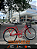 BICICLETA ARO (26) FEMININA COR VERMELHA S/MARCHA FREIO V-BRAKE (A MÃO) MARCA MONARK TROPICAL - Imagem 1