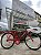 BICICLETA ARO (26) MASCULINA BARRA CIRCULAR COR VERMELHA S/MARCHA FREIO CONTRA PEDAL MARCA MONARK - Imagem 1