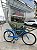 BICICLETA ARO (26) MASCULINA BARRA CIRCULAR COR AZUL S/MARCHA FREIO CONTRA PEDAL MARCA MONARK - Imagem 1