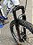 BICICLETA MTB FREERIDE ARO (26) VIKINGX TUFF-25 KIT 7 VELOCIDADES FREIO A DISCO MECÂNICO COR BRANCO/AZUL MARINHO - Imagem 8