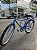 BICICLETA ARO (26) MASCULINA BARRA CIRCULAR COR AZUL S/MARCHA FREIO CONTRA PEDAL MARCA MONARK - Imagem 8