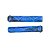PAR DE MANOPLA PUNHO BIKE BMX FREERIDE GTA AZUL 165MM - Imagem 2