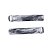 PAR DE MANOPLA PUNHO BIKE BMX FREERIDE GTA PRETO/BRANCO 165MM - Imagem 2