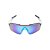 OCULOS CICLISMO LENTE AZUL/LILAS ESPELHADO - Imagem 1