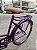 BICICLETA ARO (26) FEMININA COR VIOLETA S/MARCHA FREIO V/BRAKE (A MÃO) E FREIO CONTRA PEDAL MARCA ATTACK TROPYMAX - Imagem 8